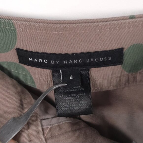 MARC JACOBS Mini Skirt Denim Cotton M4004619 Granite Multi Size 4 - Picture 7 of 12